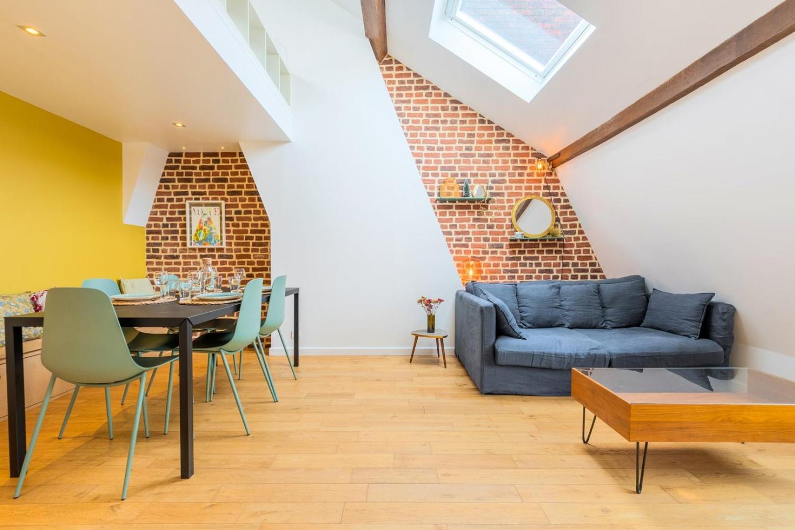 شقة Charming Bright Flat In Vieux Lille. المظهر الخارجي الصورة